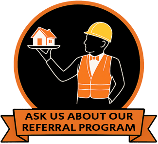 Ask Us About Our Referral Program badge